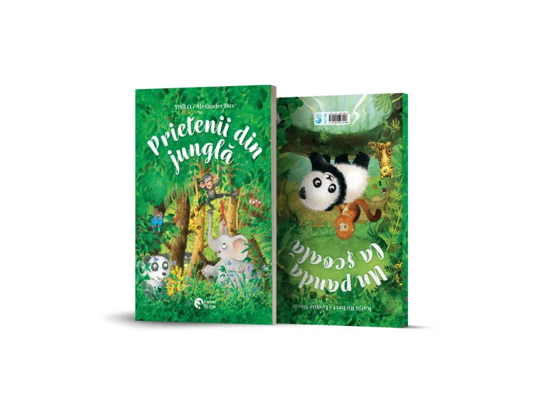 Prietenii din junglă / Un panda la școală