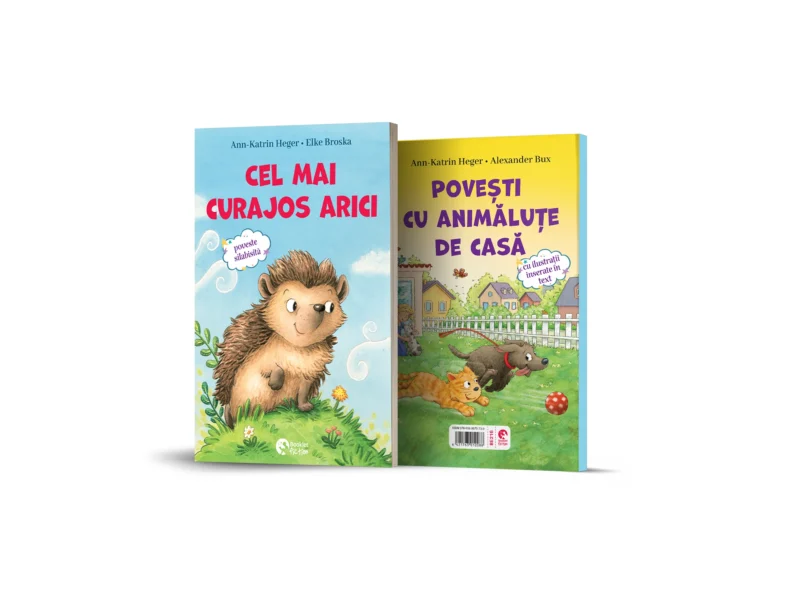 Cel mai curajos arici + Povești cu animăluțe de casă